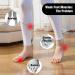 Tech Love Toe Separators - Bunion Corrector & Spacers for Overlapping Toes (Blue) | For Men & Women | 1 Pair - Buy Online on GoSupps.com
