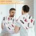 Beard Bib Apron for Men | Non-Stick Waterproof Hair Catcher & Grooming Cape with Bones & Paws Print - Buy Online on GoSupps.com
