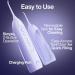 AquaSonic Icon Water Flosser - Cordless Rechargeable Oral Irrigator for Teeth | Waterproof Portable Dental Cleaning | Ideal for Braces & Travel - Lilac - Buy Online on GoSupps.com