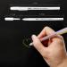 RVOGJP 3 Colors Gel Pen Set - Fine Tip Sketching Pens for Illustration and Drawing - Black Paper Drawing and Adult Coloring - Pack of 3 (White, Gold, Silver) - Buy Online on GoSupps.com