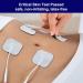 TENS Unit Replacement Pads - NURSAL 2x2 Reusable Electrotherapy Pads (20pcs) - Upgraded Self-Stick for AUVON & TENS 7000 - Buy Online on GoSupps.com