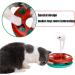 Interactive Cat Toy Set with Roller Tracks, Catnip, Teaser Mouse & Exercise Balls - Christmas Red | Ideal for Indoor Cats & Kittens - Buy Online on GoSupps.com
