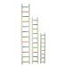 The Bird House" Wooden Multi-Coloured Ladder suitable for Birds 122cm 12 Step