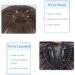 SARO-UP Clip in Fringe Clip in Bangs 100% Real Human Hair Clip in Fringe Human Hair Extensions with Temples Hairpieces for Thinning Hair 360 Clip on Bangs for Daily Wear(Medium Auburn Brown) - Buy Online on GoSupps.com