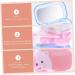 Buy BUIFULSIC Cartoon Contact Lens Container - 4 Boxes with Mirror & Film Holder | Travel Storage Case for Beauty & Cosmetics - Buy Online on GoSupps.com