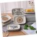 Amosfun 3pcs Ceramic Hand-painted Soap Dish Soap Holder Tank Storage Organizer Soap Container Soap Stand Soap Dishes for Bathroom Creative Soap Dish Bathroom Soap Dish White Ceramics Tray - Buy Online on GoSupps.com