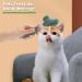 Self-Cleaning Cat & Dog Brush - Long & Short Hair Pet Grooming Tool for Easy Fur Removal | Green - Buy Online on GoSupps.com