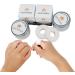 Amathings 3-4 Roll Climbing Tape - 1.5cm Wide Black Finger & Sports Tape for Climbing Bouldering Volleyball Martial Arts - 4x White Metal Box - Buy Online on GoSupps.com