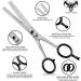 Cotton Candies Professional Hairdressing Teeth Scissors Stainless Steel for Barbers Hair Cutting Salon Children Men & Women (Thinning Shears 6") Traditional 6" - Buy Online on GoSupps.com