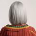 Short Silver Bob Wig for Women | Synthetic Curly & Straight Styles | Cosplay Party & Vintage Looks | International Shipping - Buy Online on GoSupps.com
