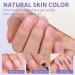 Buy Bartbox Almond Soft Gel Nail Tips | Extra Short Full Cover Pink Press-On Nails for Extensions | Best Quality Gel N gel - Buy Online on GoSupps.com
