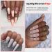 MAGIC ARMOR 550pcs Clear Acrylic Fake Nails Kit | Long Ballerina Coffin Nail Tips with Glue & Tools | Full Cover Press On Nails Set - Buy Online on GoSupps.com