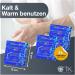 9x Premium Cooling Pads - Cold Gel Packs for Pain Relief Fever & Wisdom Tooth - 16x16 cm Cooling Cushions for Adults & Children - Buy Online on GoSupps.com