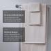 LUXOME Plush Performance Oversized Bath Sheet Set | 36 x 70 | Highly Absorbent - Oyster (Tan) | 2-Piece Set - Buy Online on GoSupps.com