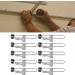 Hand Tools for Suspended Blankets - Rust-Free Stainless Steel Lever Grille Clamp Set (10 Pieces) for Renovation - Silver-Black Horizontal Hold - Buy Online on GoSupps.com