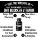 DHT Blocker Hair Growth Pills for Men and Women - Stop Hair Loss and Support Regrowth with 5-in-1 Formula including Biotin, Saw Palmetto, Fenugreek, and Fo Ti - Hair Thickening Supplement - Buy Online on GoSupps.com
