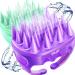 Shampoo Brush Scalp Massager Exfoliator for Dandruff Removal | Waterproof Shower Scrubber for Hair Growth | Soft Silicone Bristles | 2 Pack Scalp Brush for Thick Curly Hair - Buy Online on GoSupps.com