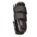 AnklePro Air Gel Stirrup Ankle Brace Adjustable & Trimmable Hard Core Side Stabilizer With Removable Cold Therapy Air Cushion & Gel Pad for Ankles Swelling & Foot Support Regular Black Regular Black