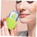 2-Pack Silicone Ice Cube Face Roller & Gua Sha Massager - Cooling Skin Care Tool for Glowing Complexion | 11.5x7cm - Buy Online on GoSupps.com