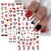 Cute 3D Self-Adhesive Nail Stickers - 6 Sheets Cartoon Design for Women and Girls | Kawaii Nail Art Decals and Charms - Nail Supplies - Buy Online on GoSupps.com