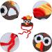 Legendog Cat Costume Turkey Hat Halloween Thanksgiving Party Handmade Crochet Pet Turkey Headgear Costume for Small Dog Kittens Brown - Buy Online on GoSupps.com