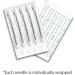 BodyJ4You 10PC Surgical Steel Piercing Needles Set 16G for Ear Nose Belly Tongue Nipple Eyebrow Labret - 16 Gauge - Buy Online on GoSupps.com