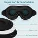 Luxury Sleep Mask - 100% Light Blocking 3D Contoured Eye Mask for Men and Women - Buy Online on GoSupps.com