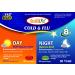 HEALTH LFE Healthlife Day Time & Night Time Cough Cold & Flu Relief Sore Throat Fever & Congestion Relief Day & Night Relief 30 Softgel (20 Day Time 10 Night Time)