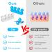 Molain 4 Pack Silicone Toe Separator for Feet Gel Nail Polish Toe Spacers for Men and Women Straighteners and Correctors for Overlapping Toes Bunions Hammer Toe Foot Pain Relief Style C - Buy Online on GoSupps.com