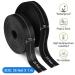 KRUI 1 Inch x 26 Feet Hook and Loop Strips Mounting Tape with Adhesive  Sticky Back Heavy Duty Strips Fastener Roll for Home Office School Organization  Crafting  Home Improvement Decorating 1 In x 26Ft Black - Buy Online on GoSupps.com