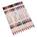 DOITOOL 24 pcs Lasting Eyeliner Lip Waterproof Makeup Long Liner Eye Colorful Pencil Cosmetic Eyebrow Pen