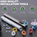 Keadic 406pcs Eyelet Grommet Kit | Metal Grommets & Pliers Set | Leather Crafts Tool Set - Buy Online on GoSupps.com