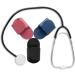 BlingSoul Blue Genuine Leather Stethoscope Holder - Hip Clip, Universal Fit for Doctors, Nurses, EMTs - Durable Steth Holster for Cardiologists and Paramedics - Buy Online on GoSupps.com
