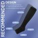 Open Toe Compression Socks for Women and Men - Black, Large-X-Large (2 Pairs) - Buy Online on GoSupps.com