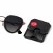 Connexion self -adhesive bifocal reading lens removable magnification reading lens for sunglasses glasses safety glasses ski goggles reusable no water required (transparent)