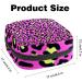 Pink Leopard Exotic Sanitary Napkin Storage Bag | Portable Period Pocket for Women & Teens | Menstrual Cup & Breastfeeding Insert Holder - Buy Online on GoSupps.com