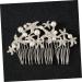 FRCOLOR Rhinestone Comb Hair Comb Rhinestone Hair Comb for Bridal rhinestone headpiece Bride Comb wedding headpiece for bride crystal ab rhinestones hair pearls Miss hair accessories alloy - Buy Online on GoSupps.com