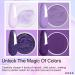 Dip Powder Nail Kit - 4 Color Starter Set with 4 Dipping Powders & 4 Liquid Polishes - Purple Blue Acrylic System - Buy Online on GoSupps.com