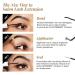 VLuxe by iEnvy: DIY Eyelash Extensions - 2 Pack Featherlight 3D & Demi Clusters - Reusable Synthetic Lashes - Buy Online on GoSupps.com