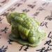 Jade Frog with Coin in Mouth - Jade Money Frog Money Frog Feng Shui with Coin Jade Money Toad Statue Attract Wealth and Good Luck (11 cm) - Buy Online on GoSupps.com