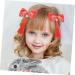 Beaupretty bow hairpin bows alligator clips spring festival hair clips spring festival headpiece chinese hair bow kids hair accessories red bow clip bows festive baby girl headgear Baby - Buy Online on GoSupps.com
