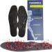 metatarsalgia Foot Arch Support Inserts Plantar Fasciitis Insoles Acupressure Slimming Insoles 68 Massage Magnetic Therapy for Men Woman (S(25cm 35-40/5-8))