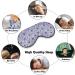 Buy Blue and White Paisley Sleep Mask for Women | Adjustable Eye Shades with Elastic Strap - Relax in Comfort - Buy Online on GoSupps.com