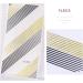 8 Sheet Gold Silver Nail Art Stickers Glitter Metallic Chains Wave Stripe Lines Stars Nail Sticker Self-adhesive Striping Tape for Nail Lovers - Buy Online on GoSupps.com