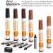 Katzco Furniture Repair Kit Wood Markers Set - 13 Markers and Wax Sticks for Stains, Scratches, Floors, Tables, Desks - Sharpener Included - Ideal for Carpenters, Bedposts, Touch-Ups, Molding Cover-Ups - Buy Online on GoSupps.com