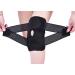 Knee Brace for Women Men Knee Braces for Knee Pain Knee Brace with Side Stabilizers Knee Brace for Meniscus Tear Knee Compression Sleeve for Knee Pain (Black X-Large) X-Large Black