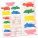12 Boxes Colored Small Animals Shaped Patches Creative Stickers Fun Breathable Patches Stickers Colorful Patches Bulk
