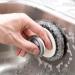 2 Pcs Steel Wool Scrubber with Handle Heavy Duty Dish Scrubber Kitchen Cleaning Brush for Pots Pans Grills Sink - Buy Online on GoSupps.com