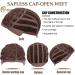 Short Brown Pixie Wig for Women - Layered Short Hair with Bangs, Natural Synthetic Fiber - Brown with Blonde Highlights - Buy Online on GoSupps.com