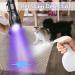 MOWETOO UV Torch LED Torch 2 in 1 Black Light with 4 Modes Waterproof 395nm UV Light Super Bright 500lm for Inspection Pet Urine Detecting Camping Including Accessories 3 AAA Batteries LE-8613d 1 Pack - Buy Online on GoSupps.com